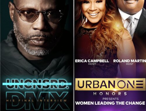 Promotional image for TV shows airing in May on the Urban One network.